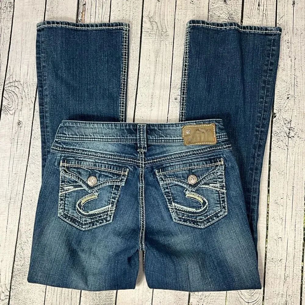 SILVER Suki Surplus Bootcut Jeans